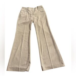 The Limited - Light Tan Wide-Flare leg CASSIDY FIT Dress Pants Size 2  Y2K VTG.